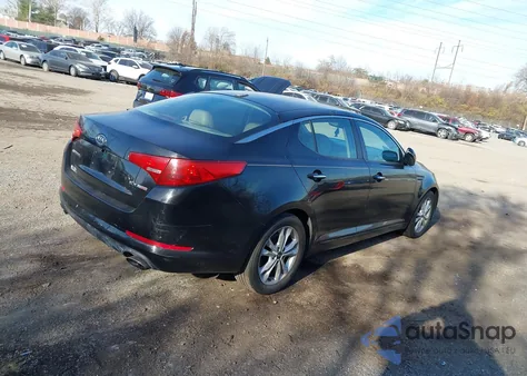 2011 Kia Optima Ex Turbo из США, поврежденный, VIN KNAGN4A62B5143366